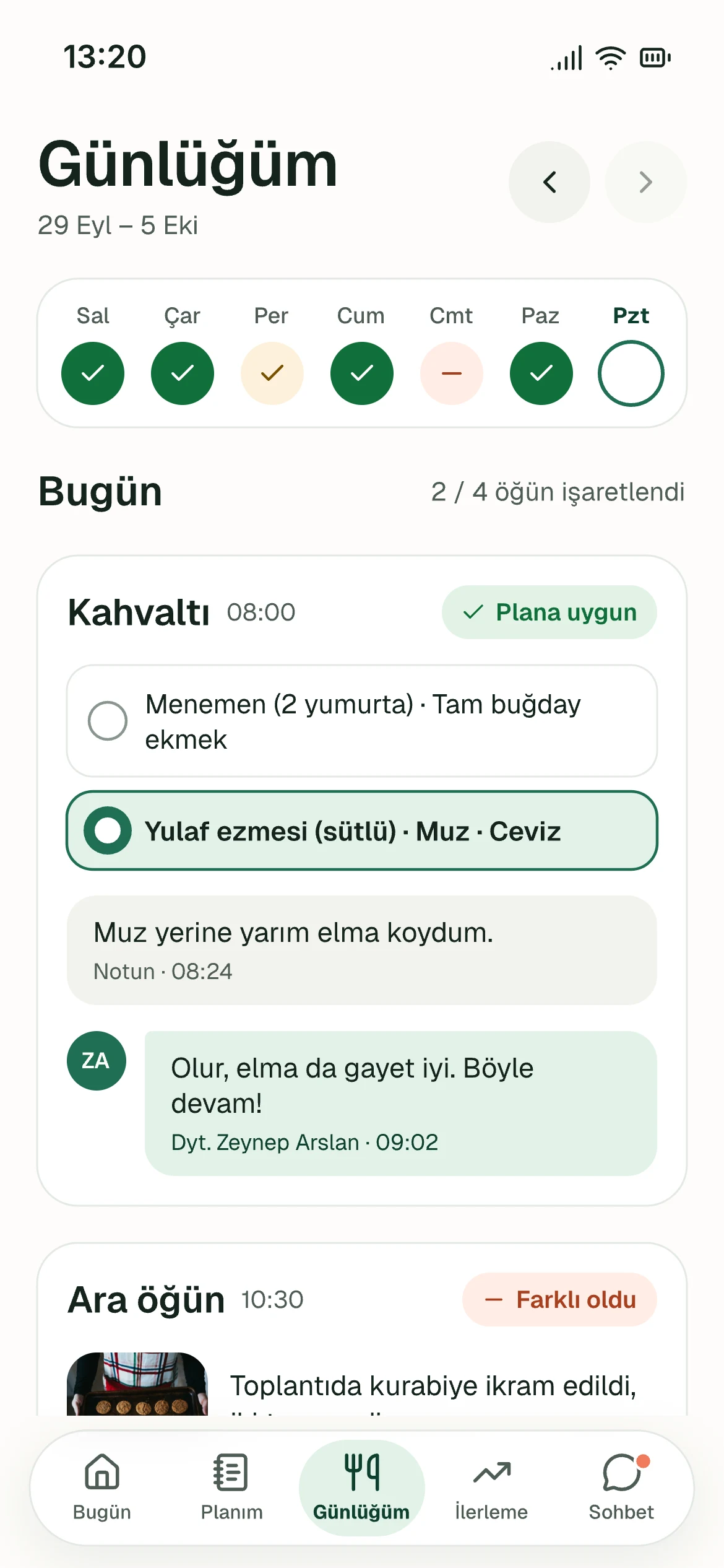 Uydum / Farklı oldu — ekran görüntüsü